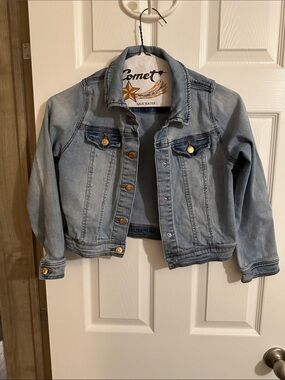 Cat & Jack Light Blue Denim Trucker Jacket for Kids